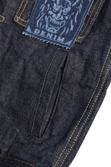 ONI02516P-14KBE 14oz Oni Denim Beige 2nd Type Jacket with handwarmers,, small image number 6