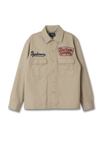 5733 Embroidery Work Shirts,NAVY, small image number 2