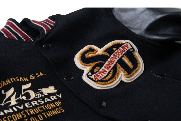 SP-122S 45th Kiryu Stadium Jacket (varsity jacket) with embroidery,, medium image number 3