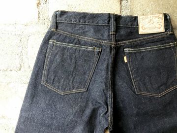 GZ-16ST-010OW 16oz Right-woven jeans straight (One washed),, small image number 5