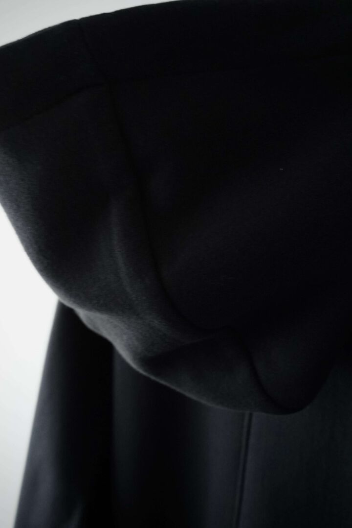 【vleed prologue】VL-004 Multi High Function Double Knit / Zip Hoodie,SUMIKURO x BLACK, medium image number 6
