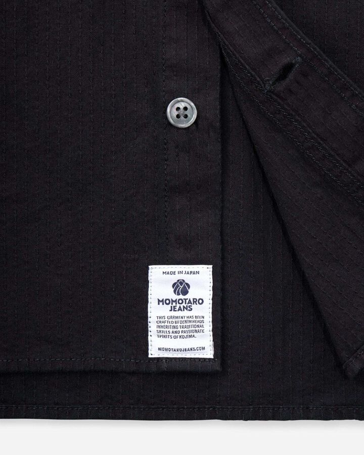 MMLS6005 SASHIKO L/S SHIRT,INDIGO, medium image number 8