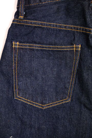 ONI-L720-12Z 12oz Selvedge Denim Wide Straight Zip-fly【WOMEN'S】,, small image number 5