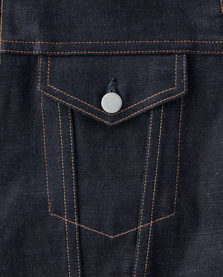 MMGJ0003 14.7oz #003 "STANDARD" DENIM 3rd Type JACKET (TOKUNO BLUE),, medium image number 2