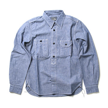 5333A Chambray long-sleeved work shirt,, small image number 0