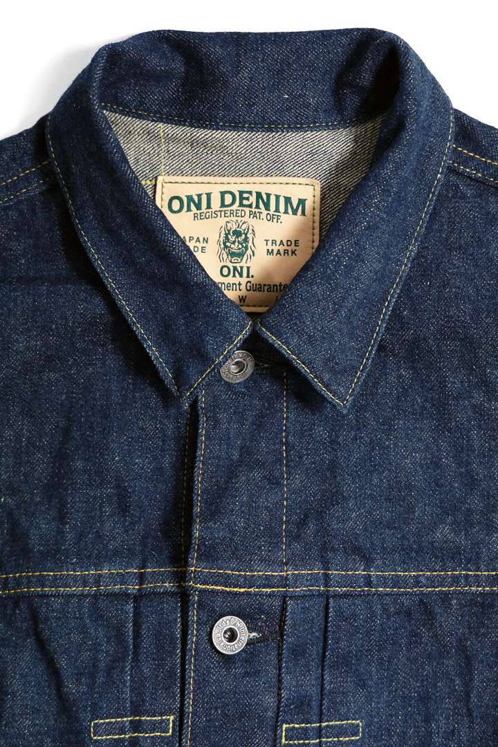 ONI01507L-Ishikawadai Ishikawadai Denim TypeI Jacket,, medium