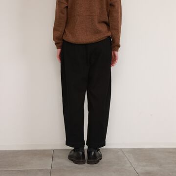 182PT02 Sashiko W-Tuck Pants（BLACK）-BLACK-L,BLACK, small image number 13