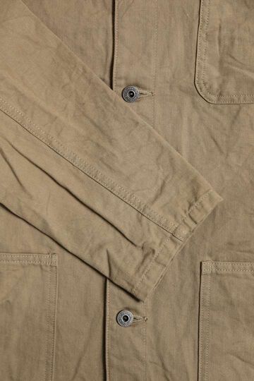 ONI03501-SVC 9.5oz Selvage Chino Coverall,KHAKI BEIGE, small image number 2
