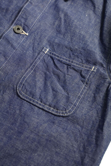 ONI03101-HC 8.3oz Heavy Chambray Coverall-KHAKI OLIVE-38,KHAKI OLIVE, small image number 19