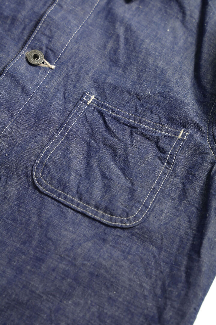 ONI03101-HC 8.3oz Heavy Chambray Coverall-KHAKI OLIVE-38,KHAKI OLIVE, medium image number 19