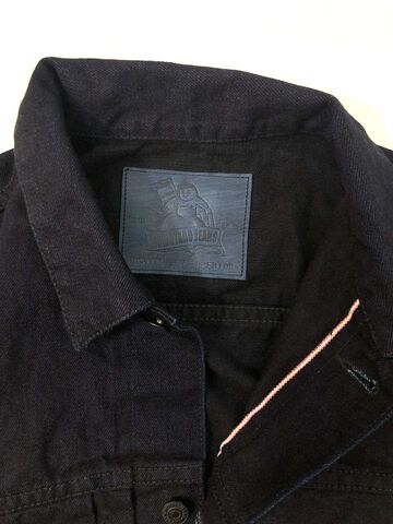 MXGJ3002 15.7oz Indigo Black Jacket,INDIGO BLACK, small image number 3