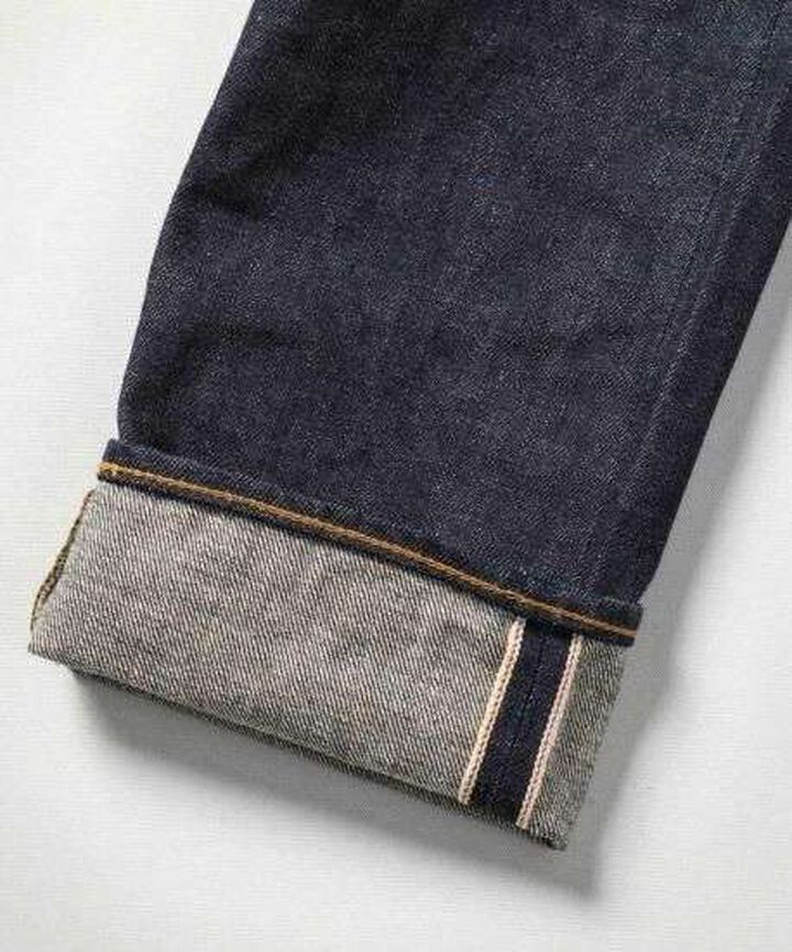 J504 CIRCLE  12.5oz African cotton vintage Selvedge Loose Straight (One washed),, medium image number 7
