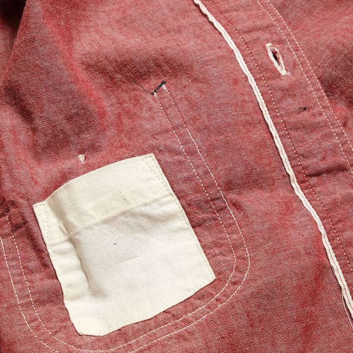 HBP-300CH Chambray Work Shirt (OFF WHITE),OFF WHITE, medium image number 11