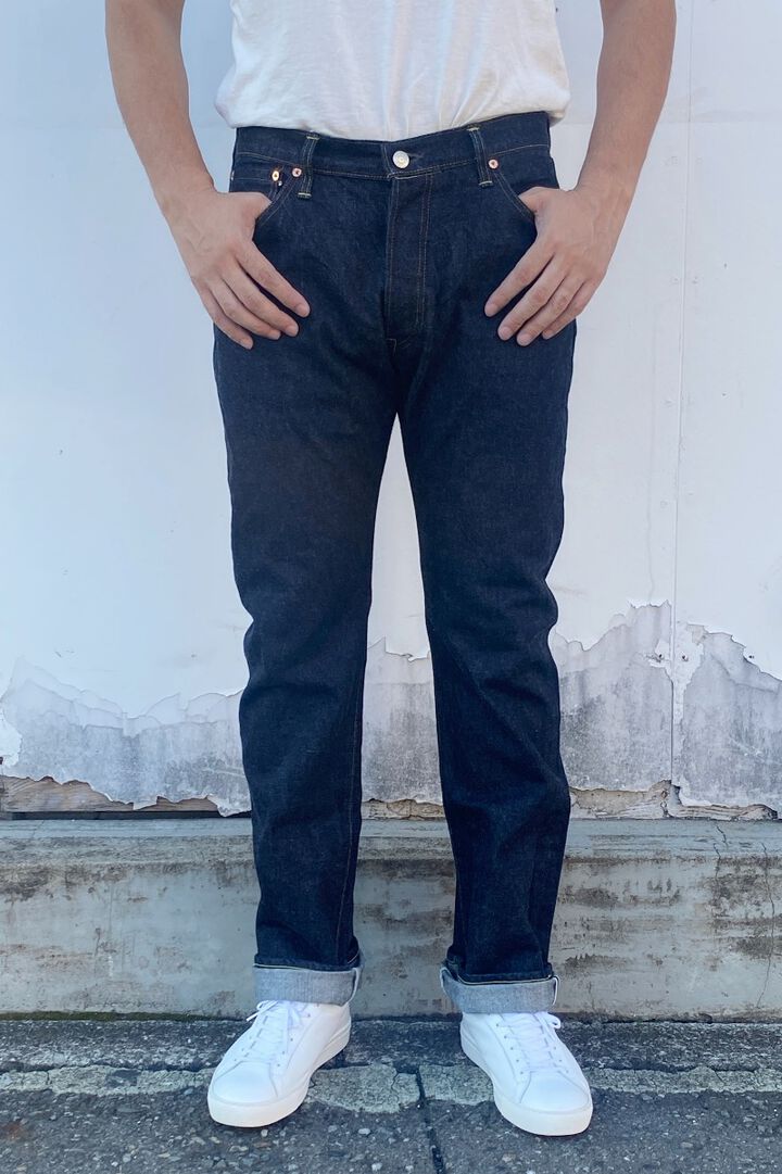 F151-23 14.75oz SELVEDGE XX 5P Jeans-Non Wash-38,, medium image number 0