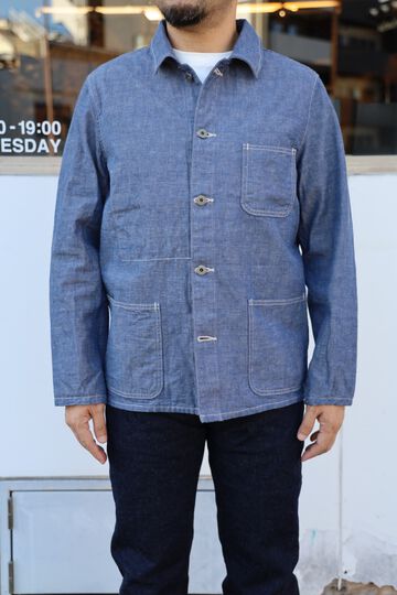 ONI03101-HC 8.3oz Heavy Chambray Coverall-KHAKI OLIVE-38,KHAKI OLIVE, small image number 24