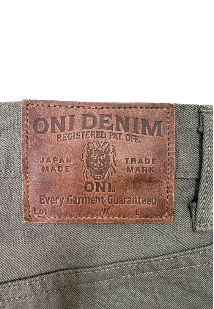 ONI266SVC-GOL Selvedge Chino Light Olive Relax Straight,, medium image number 9