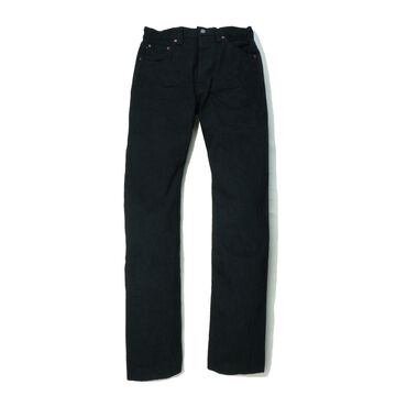 S710NBKII 17OZ BLACK DENIM SLIM FIT STRAIGHT-One Wash-29,, small image number 0