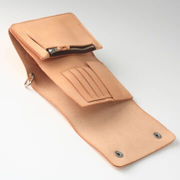 TW01-MID 'MID LINE' Short Wallet TW01-MID,DRAMSUDDLELEATHER NATURAL, small image number 12