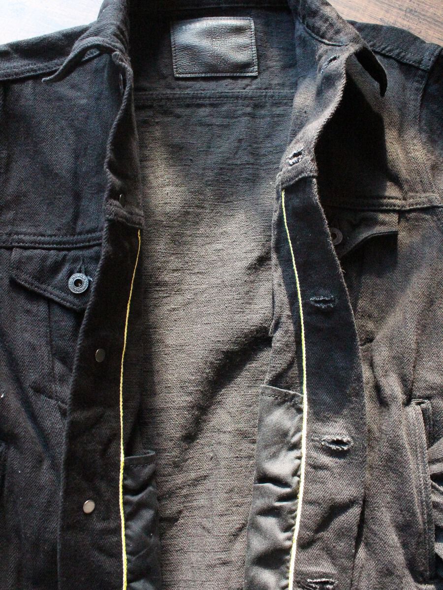 Vintage genes top black jacket