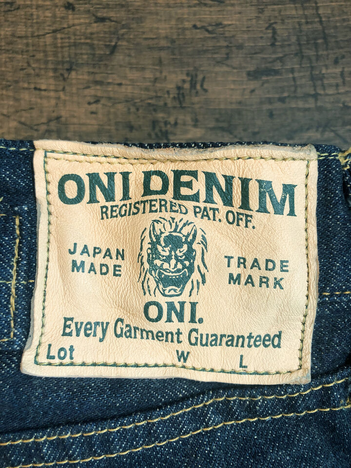 DENIMIO | ONI295-Ishikawadai Ishikawadai Denim Shinchback DENIMIO | ONI295-Ishikawadai Ishikawadai Denim Shinchback