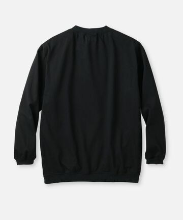 JLS1030M31 BASIC SATIN SHIRT-BLACK-XL,BLACK, small image number 1