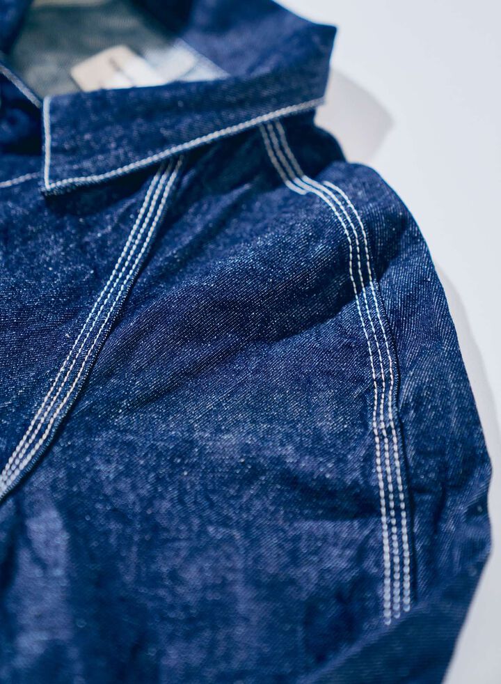 SJCA-SC01 10oz Samurai Cotton Denim Coverall,, medium image number 7