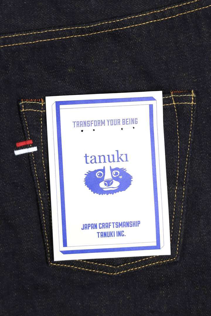TNK202OL 19.5oz Heavy Kusaki Tanuki x Denimio Collab High Tapered,, medium image number 5