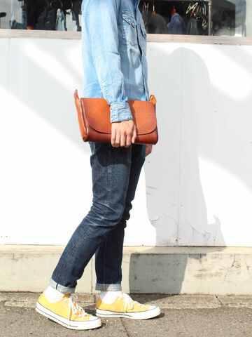 VS240LMST LEATHER 3WAY CLUTCH BAG(CAMEL MASTARD),, small image number 3