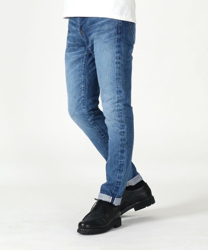 J201 MID 14.8oz American Cotton Vintage Wash Tapered (ONE WASHED),, medium image number 2