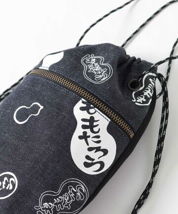 MZBG0039 11.5OZ Denim Drawstring Bag,, small image number 4