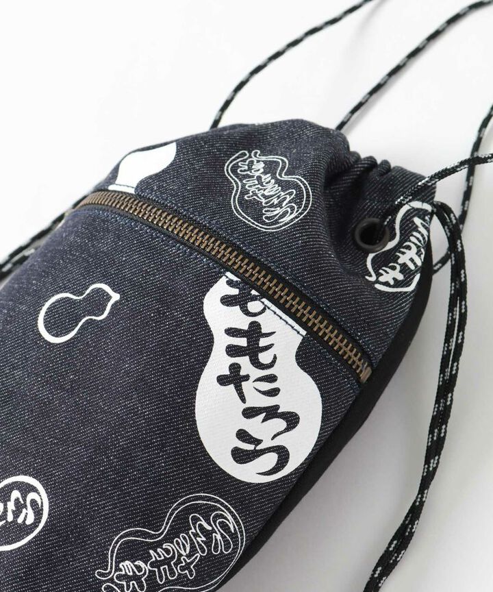 MZBG0039 11.5OZ Denim Drawstring Bag,, medium image number 4