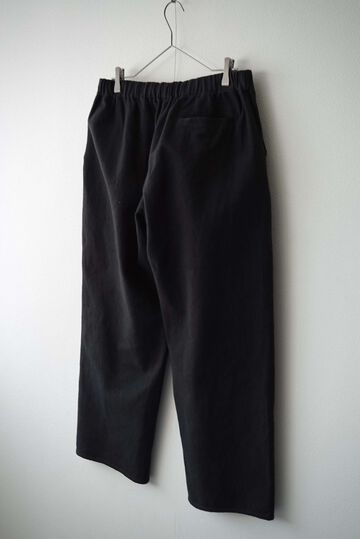 【CAPERTICA】CAP708PT45 Lite Sashiko / Wide Leg Pants,BLACK, small image number 3