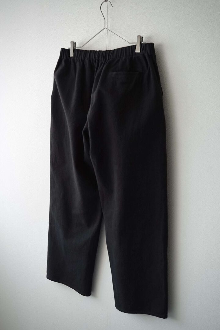 【CAPERTICA】CAP708PT45 Lite Sashiko / Wide Leg Pants,BLACK, medium image number 3