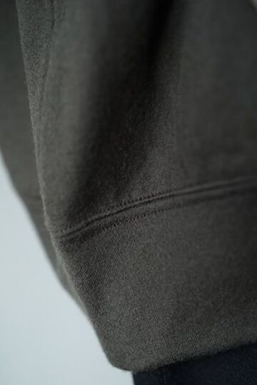 【CAPERTICA】CAP707CS32 Super140s Washable Wool MW_Jersey / Wool Trainer,OLIVE, small image number 9