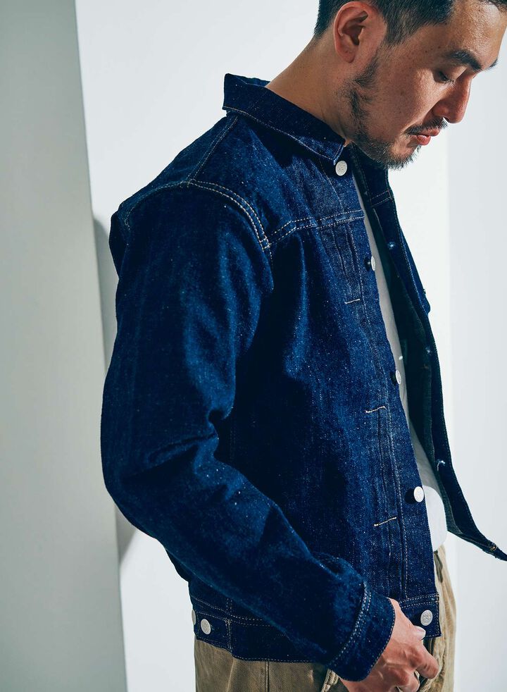 S101AX-SAKURA 18oz "AI PLUS-SAKURA" DENIM JACKET,, medium image number 7