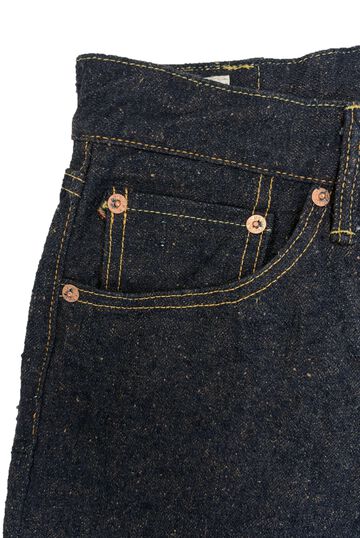 ONI288CCD-MOCA 15oz Crushed Concrete Denim Weft: Moca Regular Straight,, small image number 6
