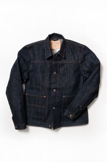 XX601 (000)  "XXXX-EXTRA" DENIM JACKET 15.8OZ ORGANIC COTTON-Non Wash-Ｍ,, small image number 1