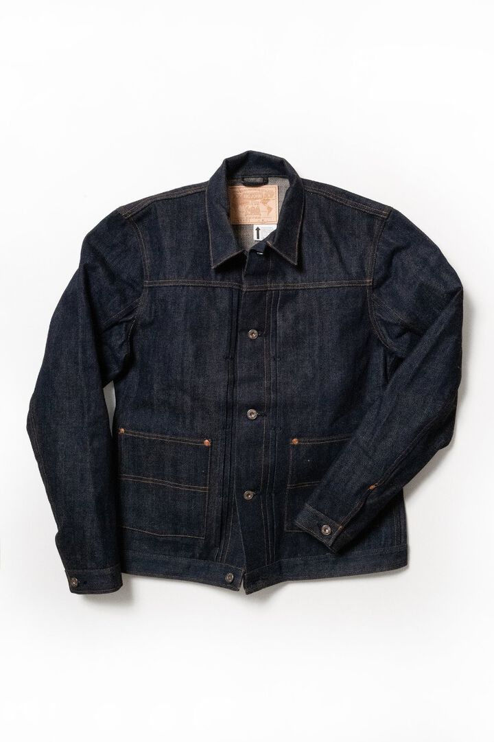 XX601 (000)  "XXXX-EXTRA" DENIM JACKET 15.8OZ ORGANIC COTTON-Non Wash-Ｍ,, medium image number 1