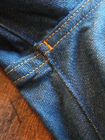 KHT 13oz "Kaze" Fade Blue High Tapered-One washed-28,, small image number 8