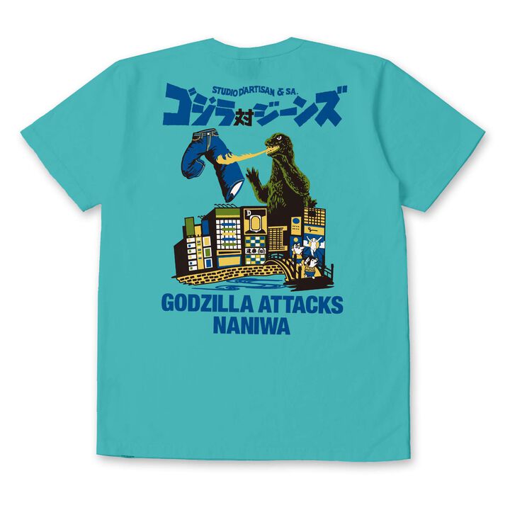 GZ-016 GODZILLA Collab T-shirts,WHITE, medium image number 5