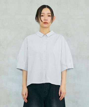 STSS6001 UCHI SHIRT,BLUE, small image number 1