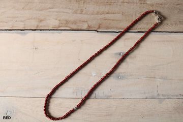 BR-8466 BEADS NECKLACE (6COLORS),NAVY, small image number 6