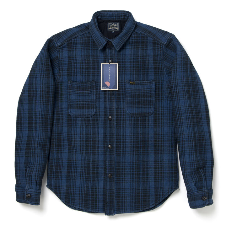 4555 Cruiser Shirts Type Jacket -INDIGO-36,INDIGO, medium image number 2