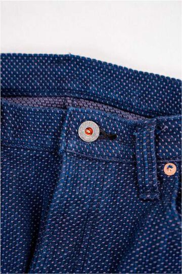 GZ-SKLST-ID Sashiko Loose Straight Indigo,INDIGO, small image number 3