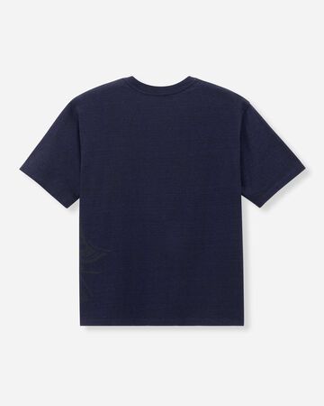 MXTS1048 YARN DYED SHORT SLEEVE T-SHIRT MOMOTARO,INDIGO, small image number 5