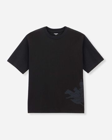 MXTS1045 HEAVY OUNCE SHORT SLEEVE T-SHIRT MOMOTARO,BLACK, small image number 3