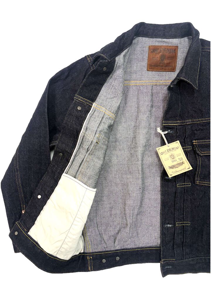 ONI02516P 15oz Low Tension Selvage Denim Warm Pocket Type II Jacket,, medium image number 11