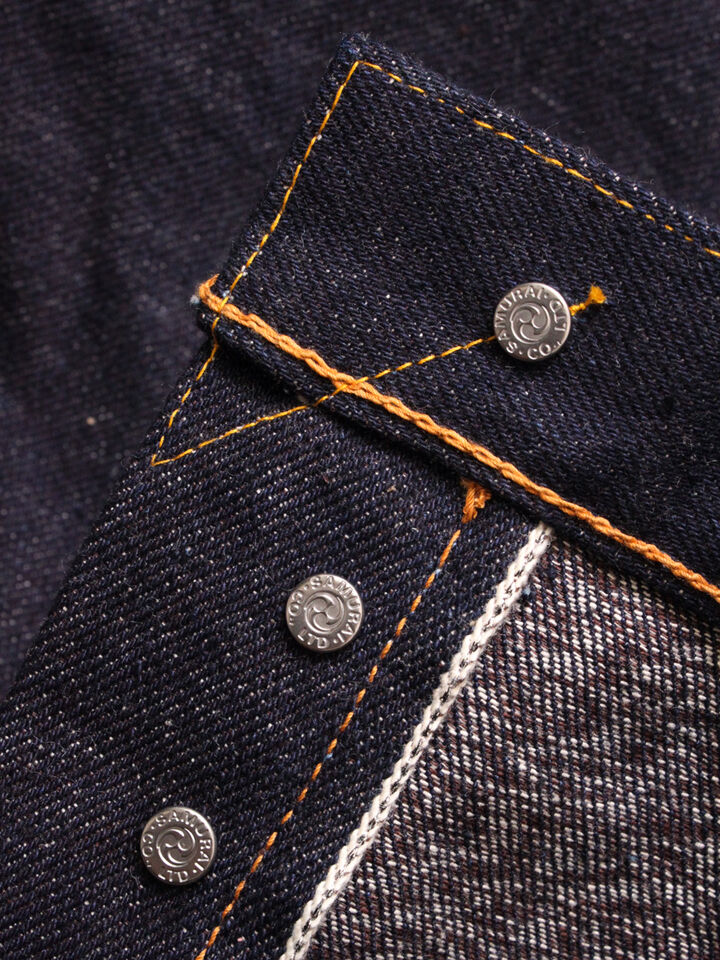 Samurai Jeans S5000MOG18oz 18TH ANNIVERSARY ORGANIC COTTON SPECIAL SELVEDGE DENIM,, medium image number 4