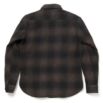 5678-DORO Amami mud-dyed Flannel Shirts-BROWN-36,BROWN, small image number 3