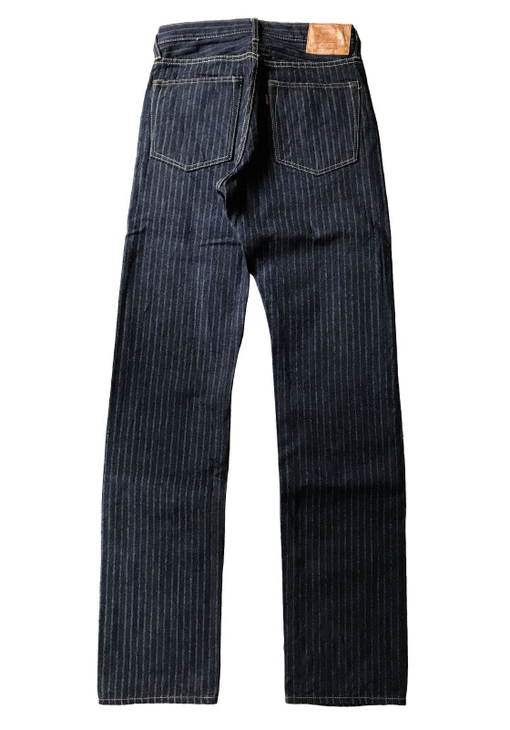 GZ-16SLST-Z01 16oz  Drop needle Herringbone ZIP jeans Slim straight(One washed)-One Washed-31,, medium image number 5
